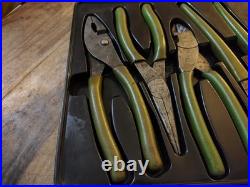 Snap On Tools 4pc Pliers / Cutt3rs Set dark green Pl400b £295RRP