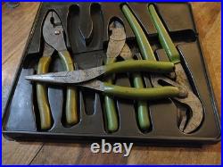 Snap On Tools 4pc Pliers / Cutt3rs Set dark green Pl400b £295RRP
