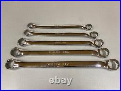 Snap On Tools 5pc Huge Imperial Ring Spanner Set 1 1 5/8 RRP £669.18