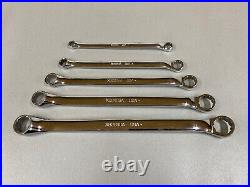 Snap On Tools 5pc Imperial Ring Spanner Set 3/8 15/16