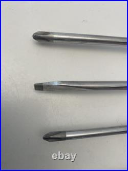 Snap On Tools 6pc Pink Soft Grip Combination Screwdriver Set