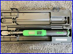 Snap On Tools ATECH2F100VG 3/8 Drive Electronic Digital Torque Wrench GREEN