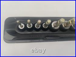 Snap On Tools Ball End Hex Sockets Metric 3-10mm With Magnetic Tray 208EFTABMY