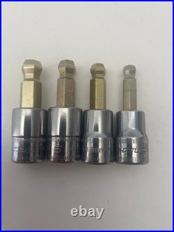 Snap On Tools Ball End Hex Sockets Metric 3-10mm With Magnetic Tray 208EFTABMY