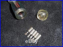 Snap On Tools CLEAR Ratcheting Screwdriver with Bits THE HOLY GRAIL