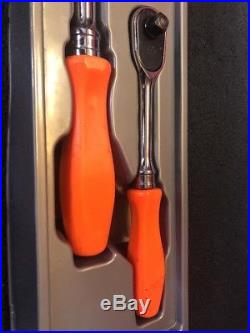 Snap On Tools, ORANGE Ratchet Set 3 pieces withtray, Collectibles, Free Ship