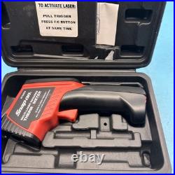 Snap On Tools RTEMP8 Multi Laser Color Screen Infrared Thermometer VERY NICE