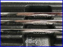Snap On Tools SOEXM710 Metric Flank Drive Plus Wrench Set 10-19mm PPS 2549