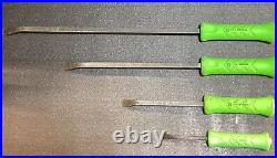 Snap On Tools SPBS704AG Green 4PC Striking Prybar Set