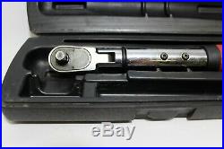 Snap-On Tools TECH2FR100 Electronic Ratcheting Torque Wrench 3/8 Drive With Case