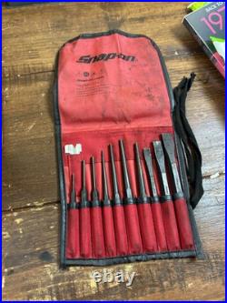 Snap On Tools USA 11-pc Punch & Chisel Set PPC710BK Snap On Tools USA 11-pc Punch & Chisel Set PPC710BK