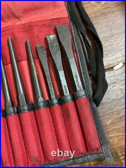 Snap On Tools USA 11-pc Punch & Chisel Set PPC710BK Snap On Tools USA 11-pc Punch & Chisel Set PPC710BK