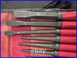 Snap On Tools USA 11-pc Punch & Chisel Set PPC710BK