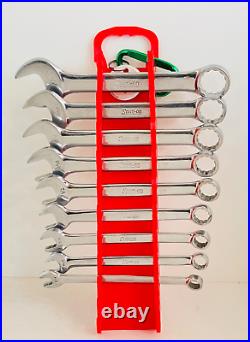 Snap On Tools USA OEXS709 9pc SAE Short Combination Wrench Set 12 Point #9