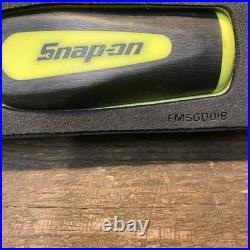 Snap On Tools Used SGDX160BFHV 16pc Hi-Viz Yellow Soft Grip Foam Screwdriver Set Snap On Tools Used SGDX160BFHV 16pc Hi-Viz Yellow Soft Grip Foam Screwdriver Set