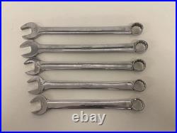 Snap On Tools Vintage Spanner Set 20-24mm Old Logo 5pc Set OEXM