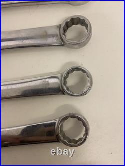 Snap On Tools Vintage Spanner Set 20-24mm Old Logo 5pc Set OEXM