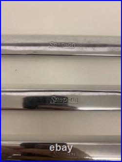 Snap On Tools Vintage Spanner Set 20-24mm Old Logo 5pc Set OEXM