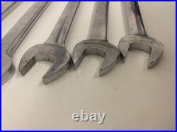 Snap On Tools Vintage Spanner Set 20-24mm Old Logo 5pc Set OEXM