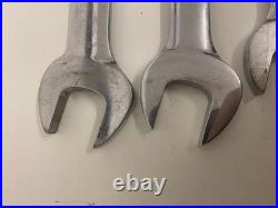 Snap On Tools Vintage Spanner Set 20-24mm Old Logo 5pc Set OEXM