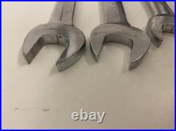 Snap On Tools Vintage Spanner Set 20-24mm Old Logo 5pc Set OEXM