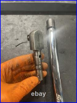Snap-On Torque Wrench Interchangable Head with 1/2 inch Fixed Head