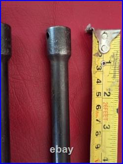 Snap On Used Set Of 3 3/8 Drive Impact Extensions Free Postage