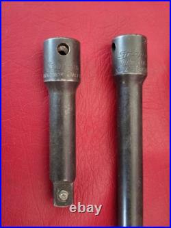 Snap On Used Set Of 3 3/8 Drive Impact Extensions Free Postage
