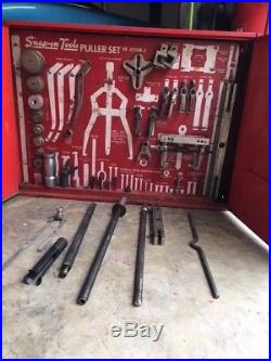 Snap-On VE-1002B-S Puller Partial Set, Heavy Duty, Tool Board and Cabinet