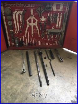Snap-On VE-1002B-S Puller Partial Set, Heavy Duty, Tool Board and Cabinet