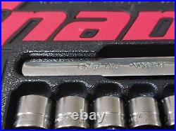 Snap On VGC 10-Pc 3/8 12-Point Metric Flank Drive Low Profile Set 210RAFSMA