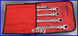 Snap On XFRM705 double flex ratchet wrench Set Metric very good condition used