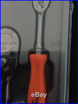 Snap On new 3 pc Ratchet set Orange handles