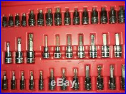 Snap-On socket driver set. Torx, hex. Pakpb071