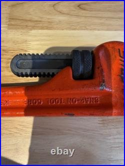 Snap-on 18 Pipe Wrench/Stilsons