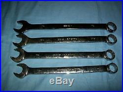 Snap-on 1 1/16 thru 1 1/4 12-point box FLANK drive PLUS Wrench Set SOEX34 40