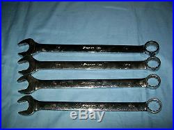 Snap-on 1 1/16 thru 1 1/4 12-point box FLANK drive PLUS Wrench Set SOEX34 40