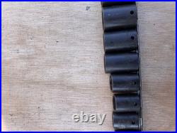 Snap-on 1/2 Drive Impact SAE sockets 6pt 15pc 3/8 To 1 1/4