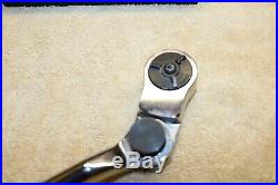 Snap on 1/2 Drive indexing multi position swivel head ratchet S872MP USA
