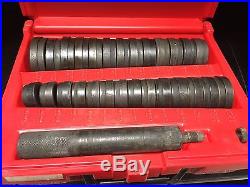 Snap-on 28 Piece Bushing Driver Set in Case Model A257