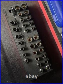 Snap-on 30 Piece 3/8 Drive Low Profile Socket Master Set In Foam