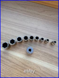 Snap on 3/8 Shallow Socket Set