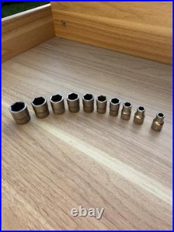 Snap on 3/8 Shallow Socket Set