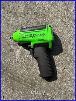 Snap on 3/8 impact wrench MG325 air tools used condition extreme green