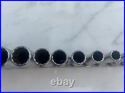 Snap on 3/8 imperial deep socket set