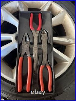 Snap-on 3-Piece Heavy Duty Pliers Set Professional Quality