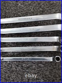Snap on 60° offset a/f ring spanners 3/8 7/8