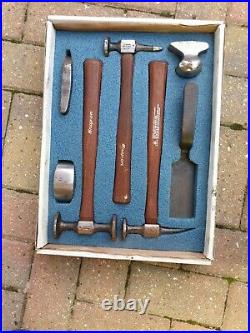 Snap on 7 pc Body Tool Set, Hammers and Dollies 2007BFB Panel beating set