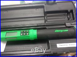 Snap-on ATECH2F100VG 3/8 Drive Flex-Head TechAngle Torque Wrench Green