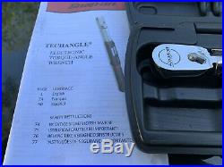Snap-on ATECH2FR100B 3/8 Drive Electronic TechAngle FLEX HEAD Torque Wrench